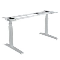 LEVADO™ výškově nastavitelná podnož psacího stolu - stříbrná