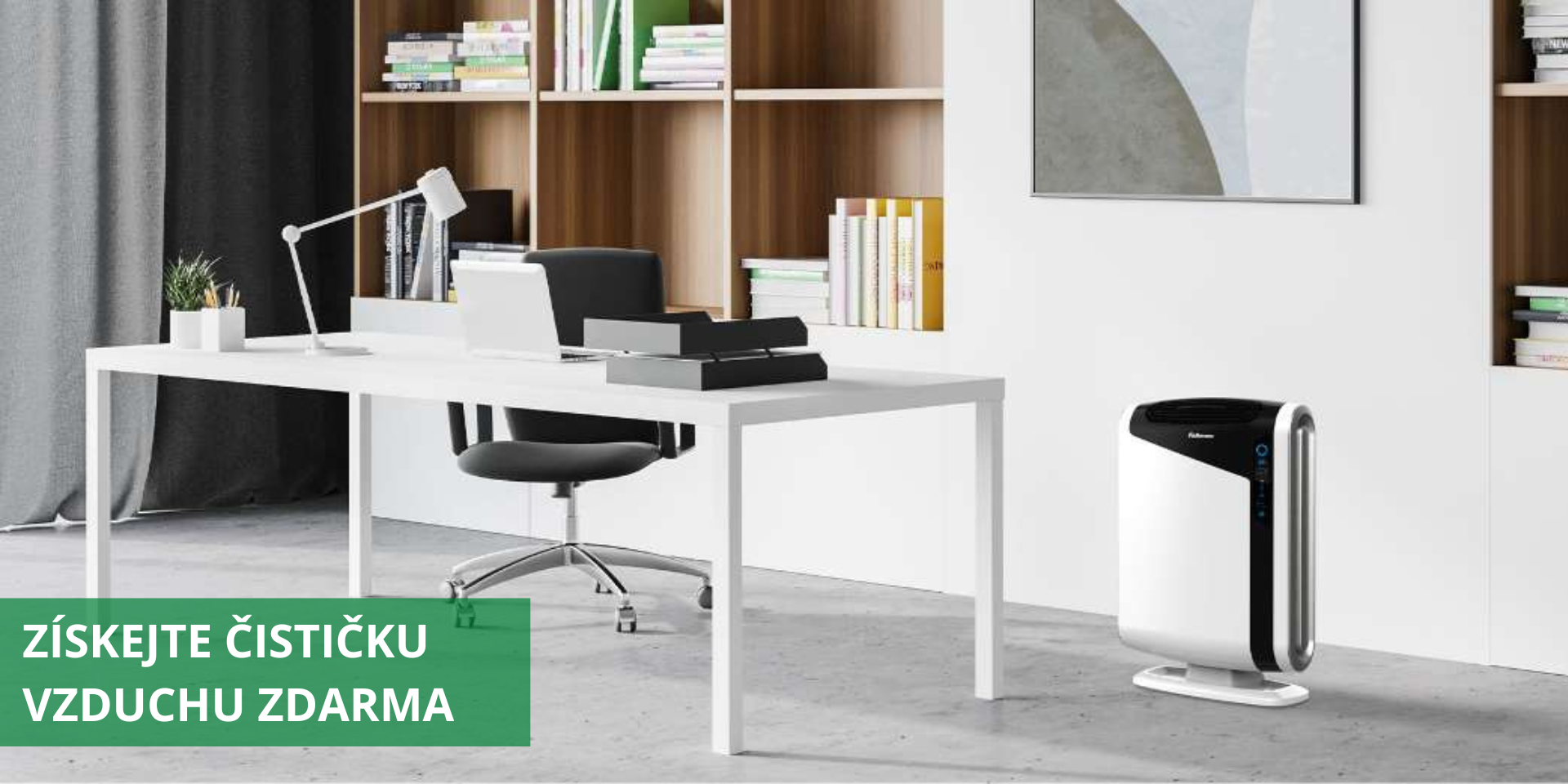 Čistička vzduchu zdarma