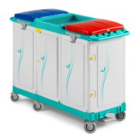 Hygienický trojbox 390E na infekční odpad s vaničkou