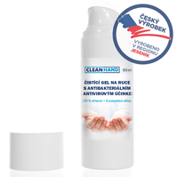 CLEANLIFE dezinfekční gel s pumpičkou 50 ml